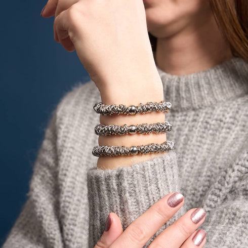 Argent | Bracelet Mini Maillons d'Amour